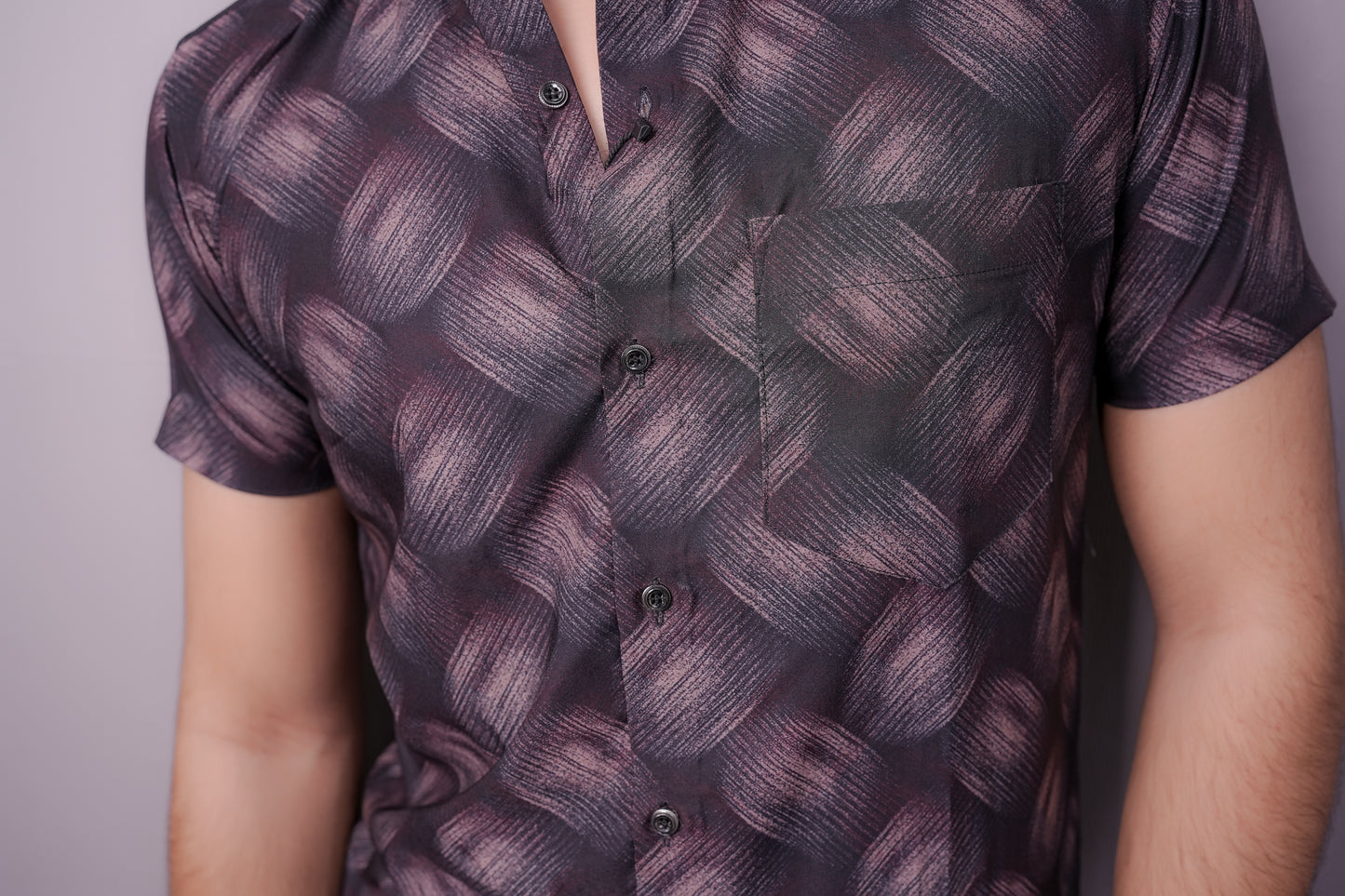 Midnight Swirl Premium Men's Shirt