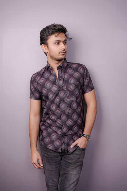 Midnight Swirl Premium Men's Shirt